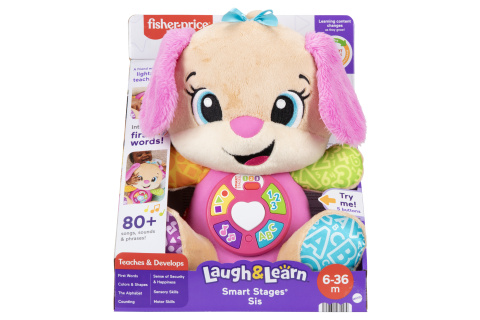 Fisher Price Smart Stages Mluvící pejskova sestřička CZ/SK/ENG/H