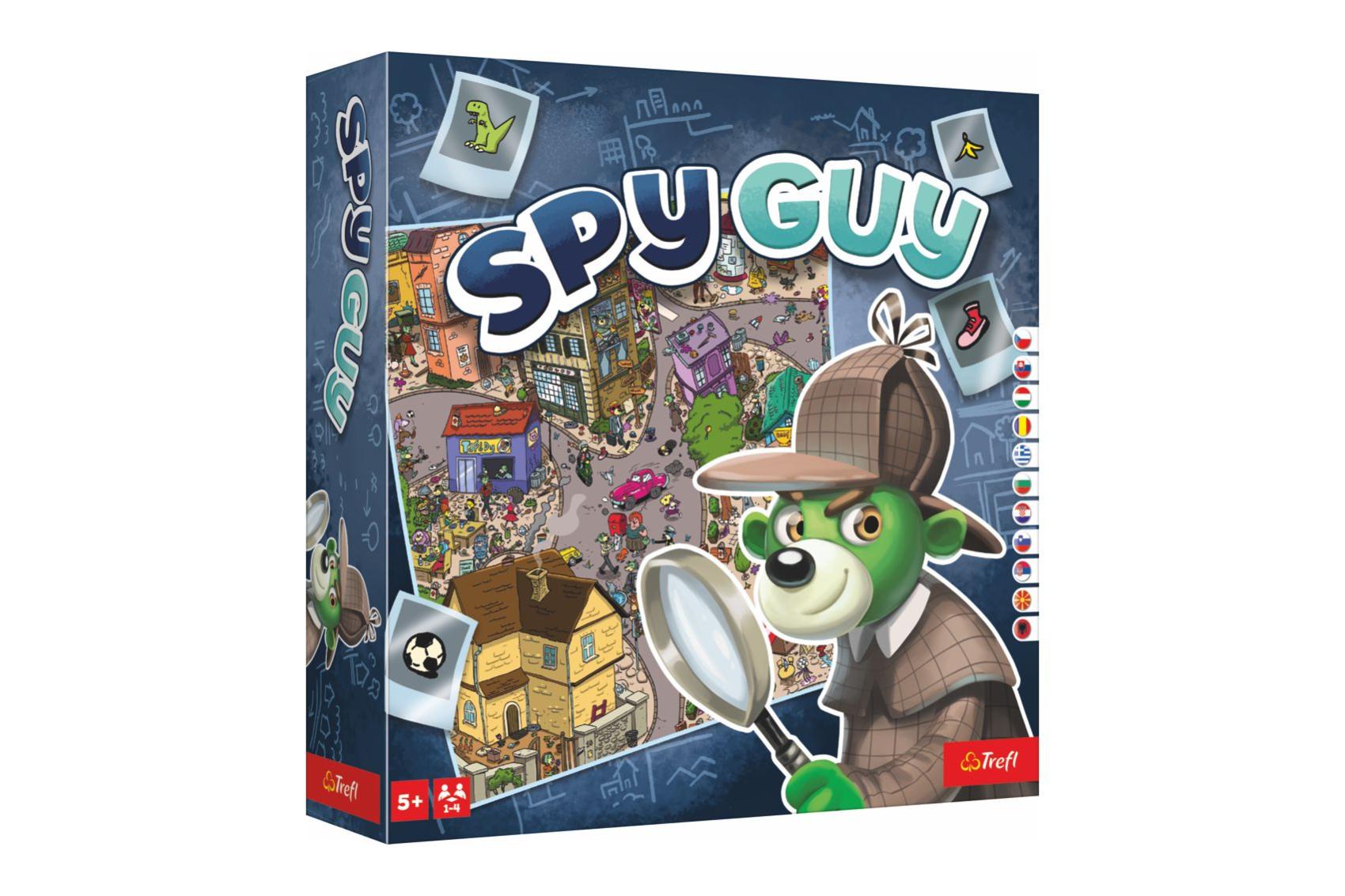 Opět skladem 25.3.2026Akce Spy Guy Rodina Trefliků společenská hra v krabici 26x26x6cm