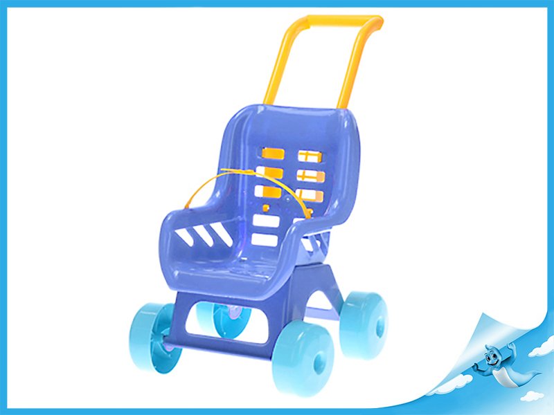 Kočárek Buggy plastový fialový