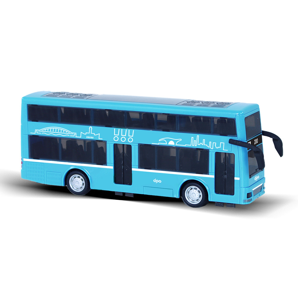 Dvoupatrový autobus doubledecker DPO Ostrava 20 cm