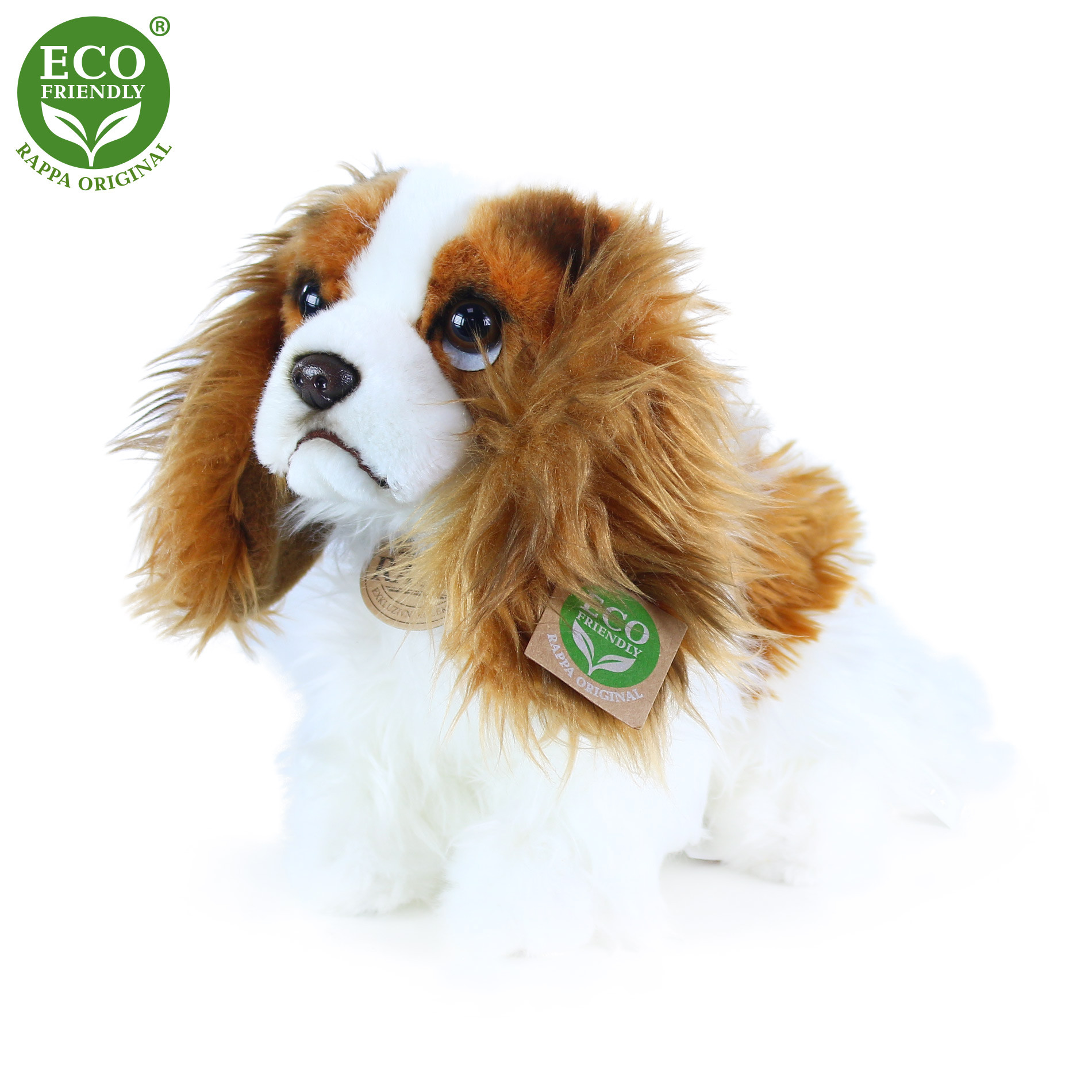 Plyšový pes king charles španěl 25 cm