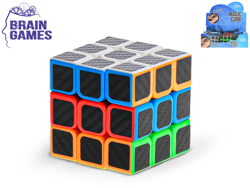 Brain Games hlavolam kostka 5,5x5,5cm v síťce
