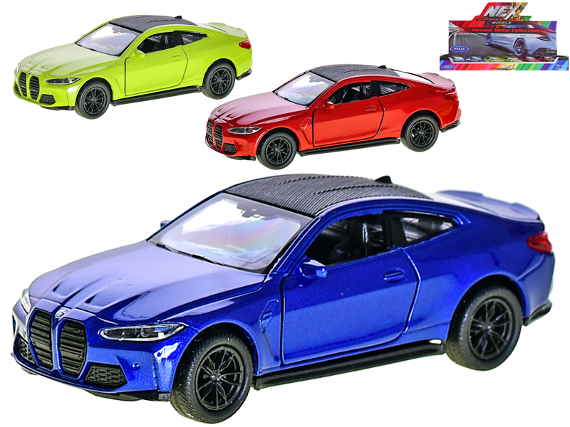 BMW M4 12cm kov zpětný chod 3barvy