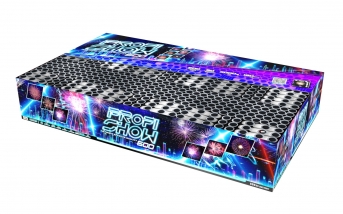 Kompaktní ohnostroj 600/20 Profi show multi shape - 60 různobarevných efektů