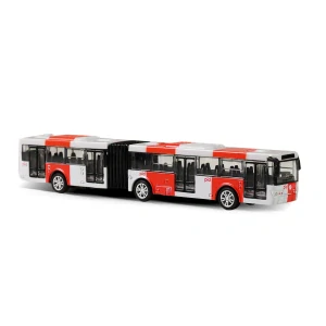 Kovový kloubový autobus PID Praha