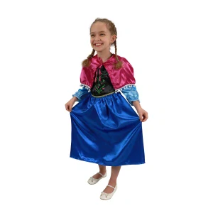  Dětský kostým princezna zimní království (M)     