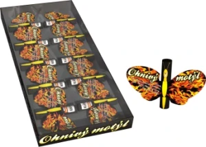 Ohnivý motýl - Uvedená cena je za balení, které obsahuje 10 Ks