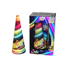 Colour Vulkán 250g - barevné hvězdy, 4m výška efektu,