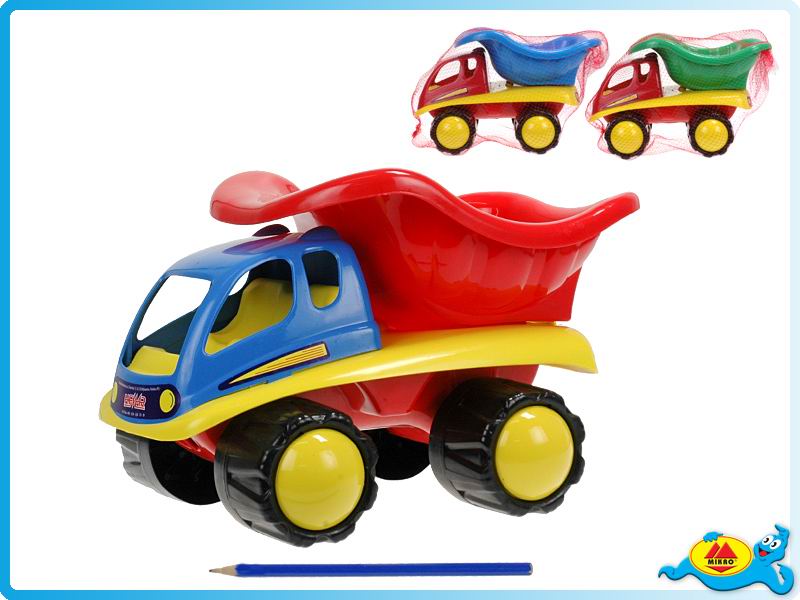 Auto Tulipan 32cm vyklápěcí 10m+ 3barvy v síťce
