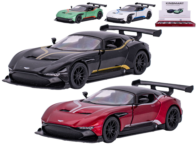 Kinsmart Aston Martin Vulcan Livery 13cm kov na zpětný chod