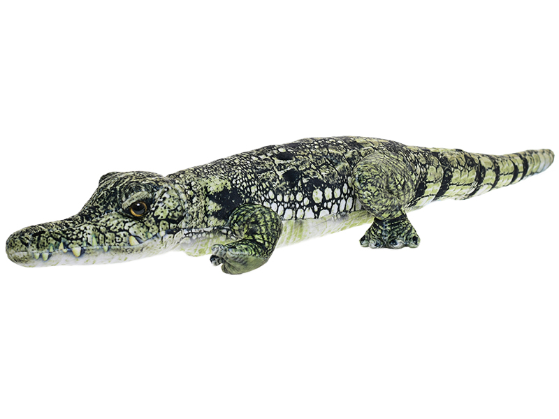 Krokodýl plyšový 50cm ležící 0m+ v sáčku