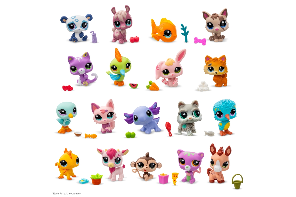 Littlest Pet Shop cena za 1 figurku - 18 druhů