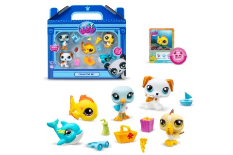 Littlest Pet Shop 5 figurek Pláž