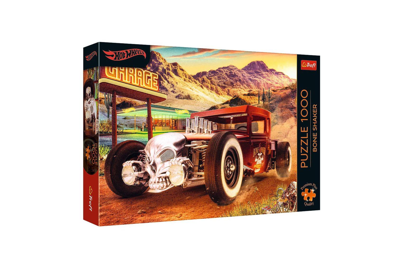 Puzzle Premium Plus: Hot Wheels: Bone Shaker 1000 dílků 68,3x48cm v krabici 40x27x6cm