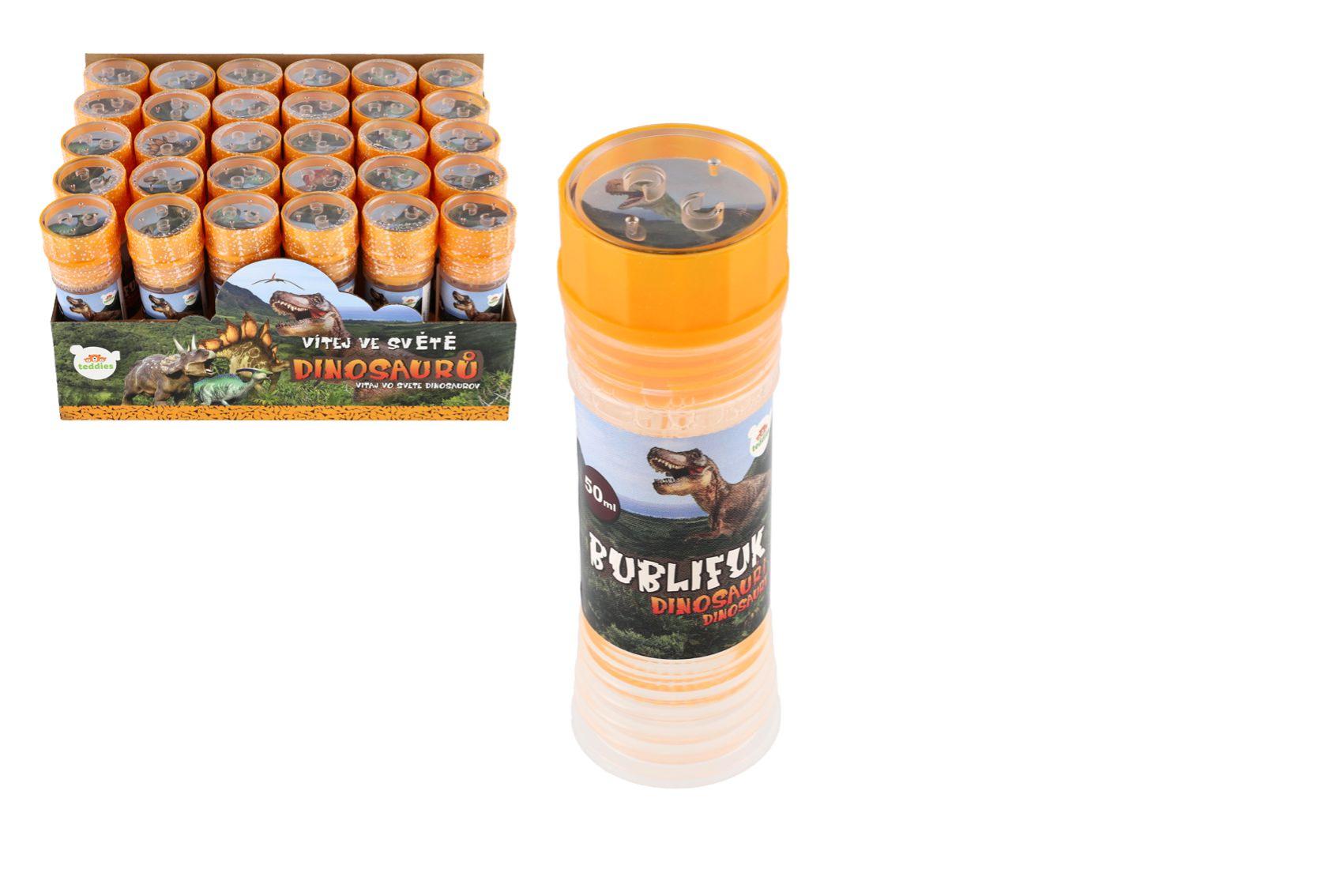  Bublifuk Dinosauři 50 ml 11cm  / 30 ks v boxu