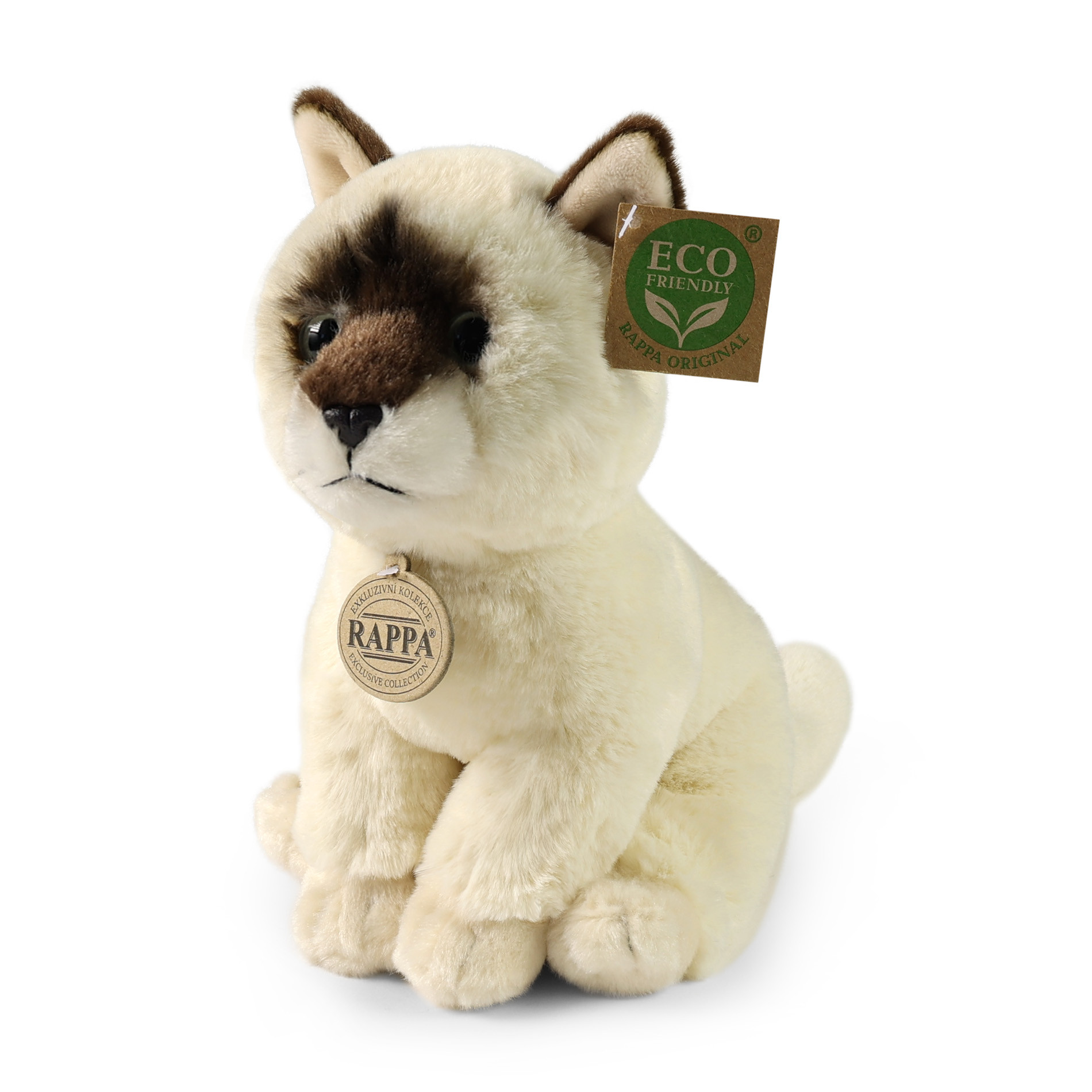 Plyšová kočka ragdoll 23 cm ECO-FRIENDLY SOFT - 266250802  