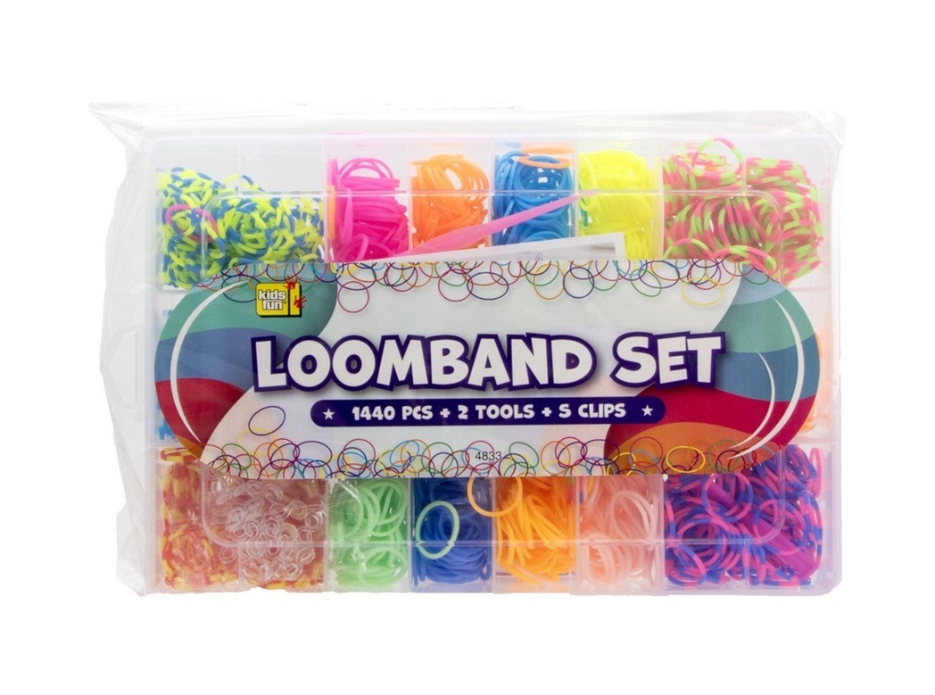 Sada LOOM gumiček 1440 kusů     