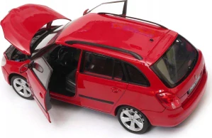 266016206 * Welly auto 1:24 ŠKODA FABIA COMBI II 2009 červená