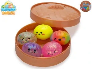 264622272 Dumpling knedlík pěnový 5 cm 5 kusů v košiku