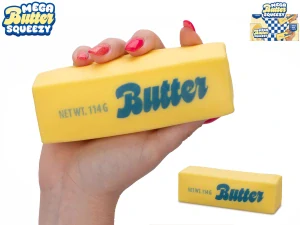 264622282 * Mega squeeze kostka másla strečová jumbo 13,5x4x4cm 12ks v DBX