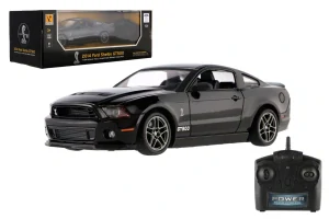 265800579 * Auto RC Ford Shelby GT500 plast 18cm 2,4GHz na dálk. ovládání na baterie se světlem v krabici 29x11