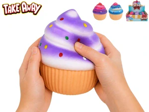 264622234 *  Mega squeeze cupcake strečový 13cm 3barvy