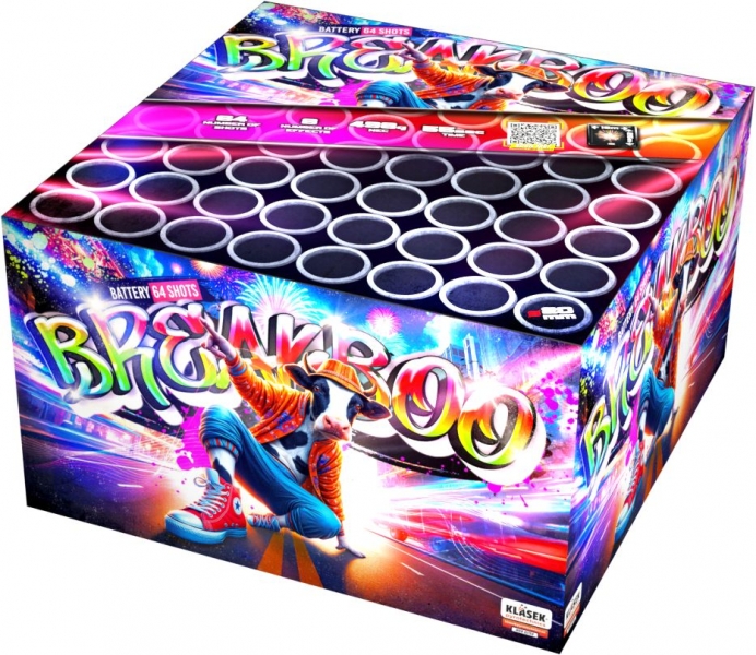 Kompakt Breakboo 64 ran - 8 různobarevných efektů